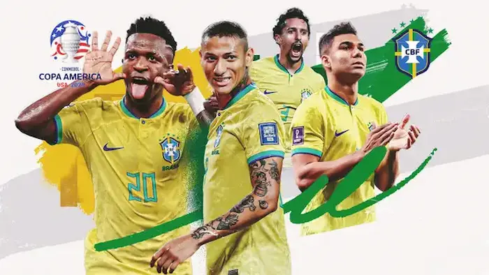 đội hình chính thức Brazil Copa America 2024